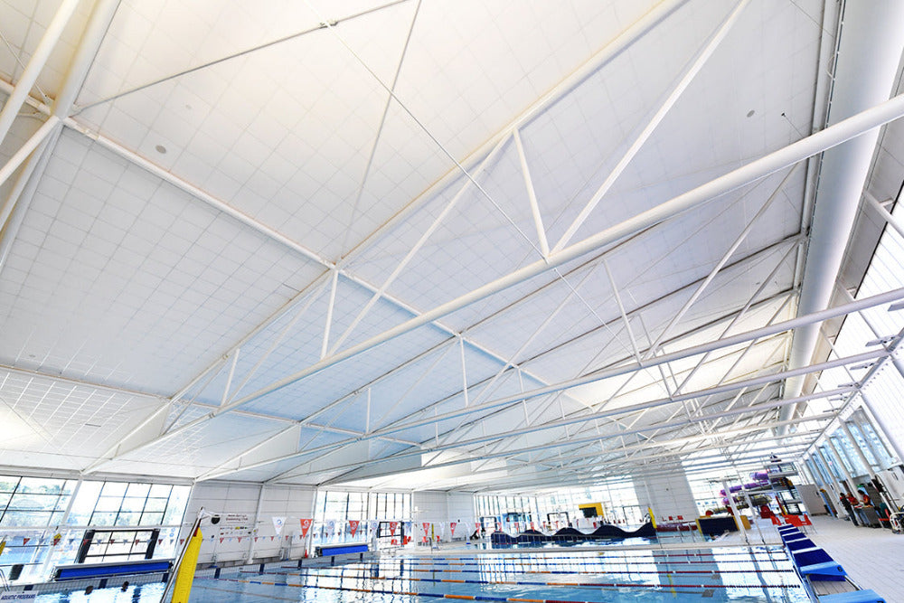 Alice Springs Aquatic Centre indoor swimming pool.