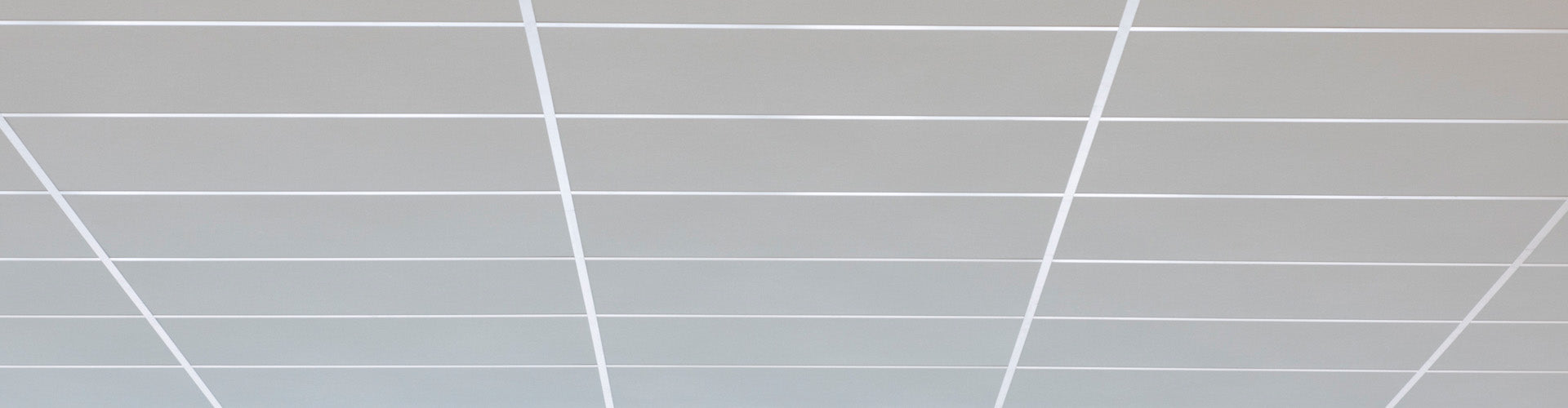 Close-up of Studform Aquatic ceiling system. 